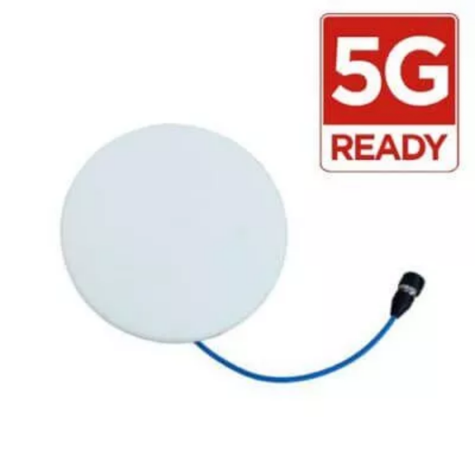 Blackhawk 4G-5G Slim Series Large Ceiling Antenna, 380 to 4000 MHz, N Female