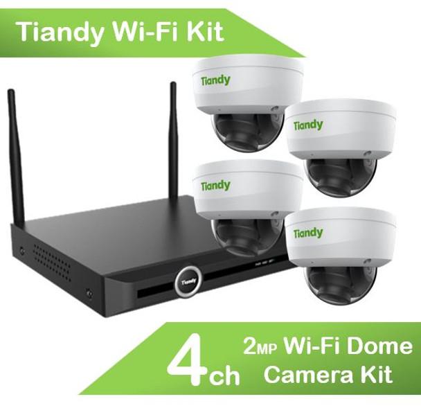 Tiandy 2MP IR Dome Wi-Fi Camera Kit